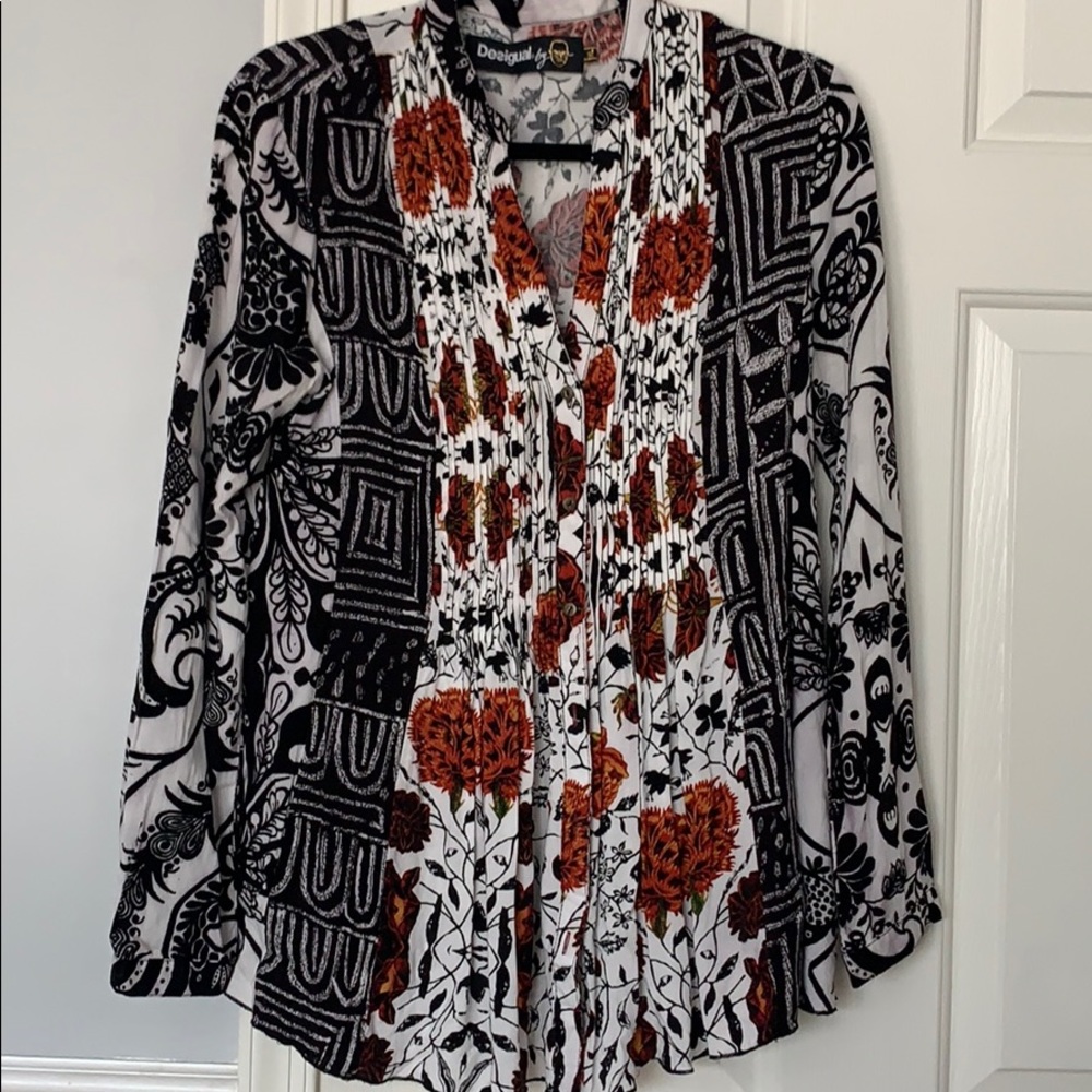 Gorgeous button down blouse form Spain!